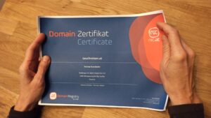 Domain Zertifikat Tauchreisen.at